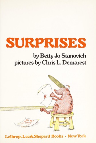 Hedgehog surprises cover