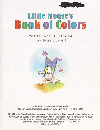 The Colorful Mouse cover
