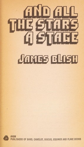 And all the stars a stage cover