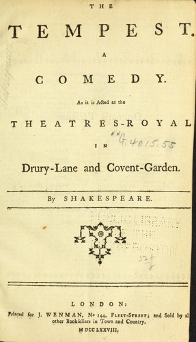 The Tempest cover
