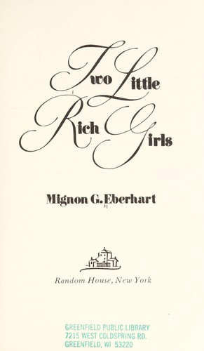 Two little rich girls cover