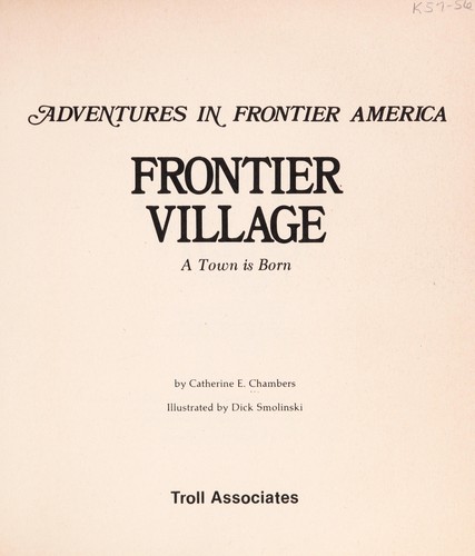 Frontier village cover