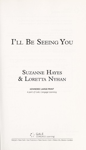 I'll Be Seeing You cover