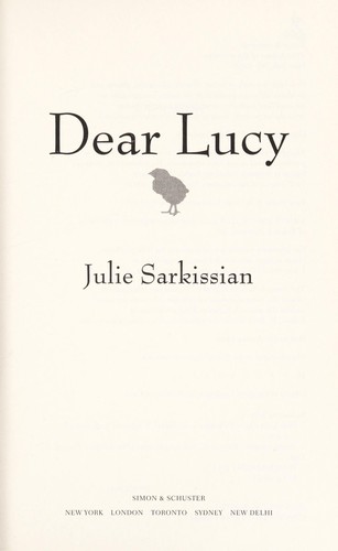 Dear Lucy cover