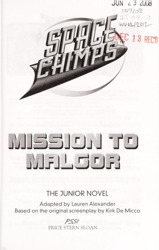 Mission to Malgor cover