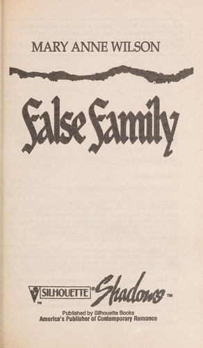 False Family cover