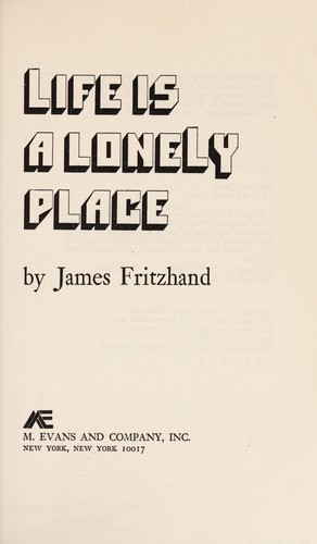 Life is a lonely place cover