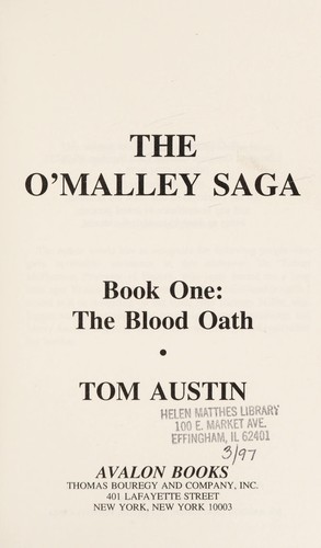 The O'Malley Saga: Book One cover