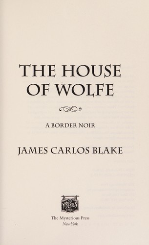 The House of Wolfe cover