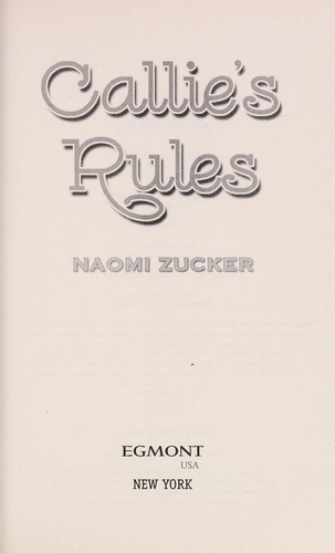 Callie's rules cover