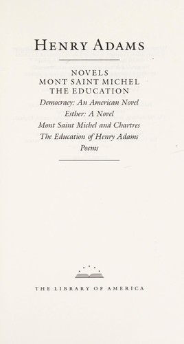 Novels, Mont Saint Michel, The education cover