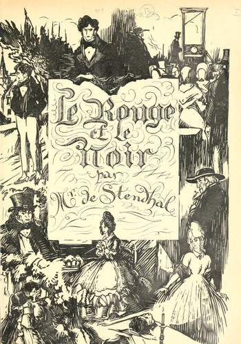 Le rouge et le noir cover
