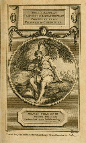 Milton's Poems cover