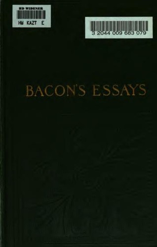 Essays cover