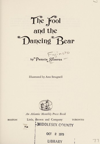 The fool and the dancing bear cover