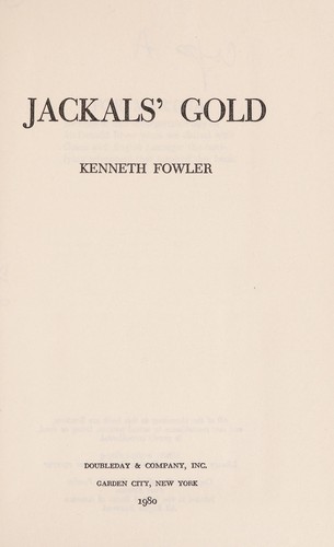 Jackals' gold cover