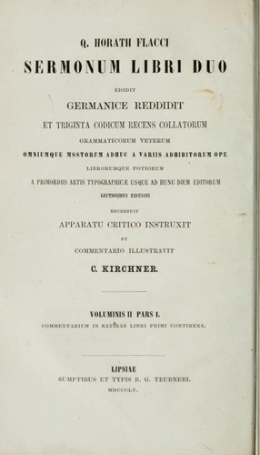 Satirae cover