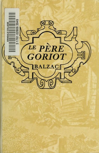 Father Goriot cover