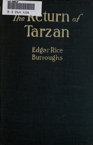 The Return of Tarzan cover