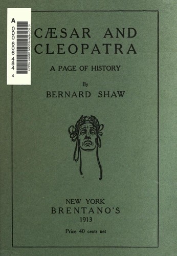 Caesar and Cleopatra cover