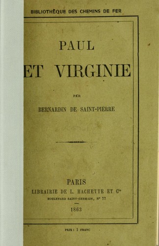 Paul Et Virginie cover