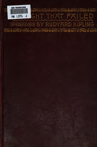 The  light that failed cover