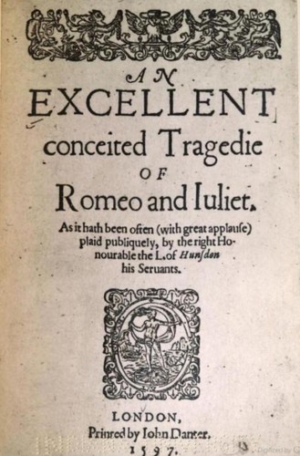 Romeo and Juliet cover