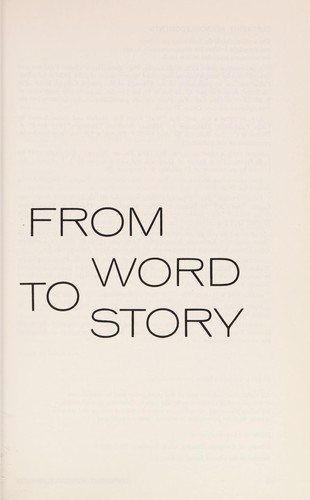 From word to story cover