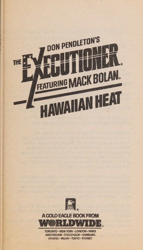 Hawaiian Heat (Don Pendleton's the Executioner Featuring Mack Bolan, No. 155) cover