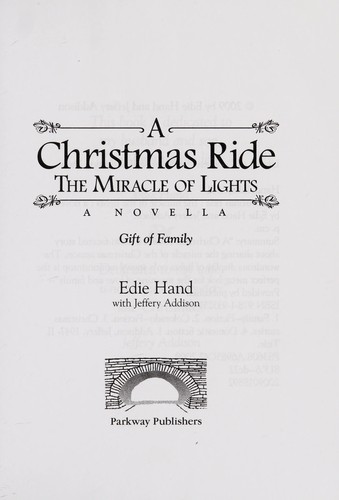 A Christmas ride cover