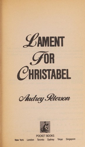 Lament for Christabel cover