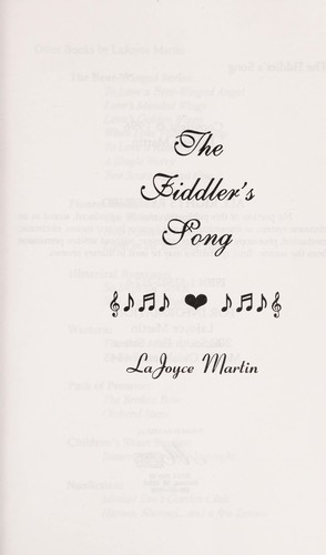 The Fiddler's Song cover