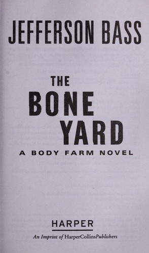 The bone yard cover