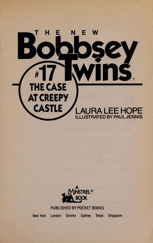The CASE OF THE CREEPY CASTLE NEW BOBBSEY TWINS #17 cover