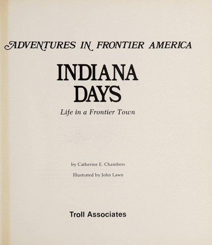 Indiana days cover