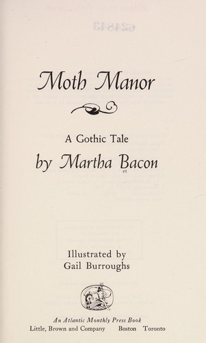Moth Manor cover
