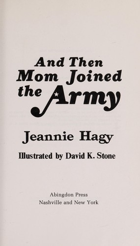 And then mom joined the Army cover