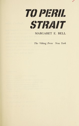 To Peril Strait cover