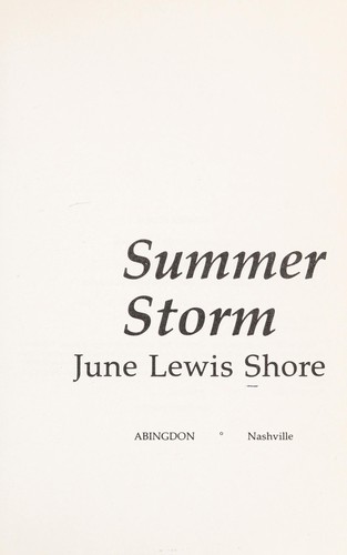 Summer storm cover