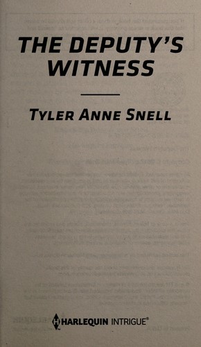 The Deputy's Witness cover