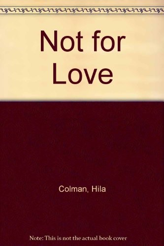 Not for love cover