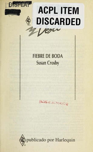 Fiebre De Boda cover