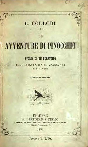 Le avventure di Pinocchio cover