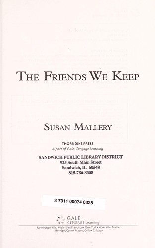 The friends we keep cover