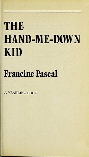 The hand-me-down kid cover