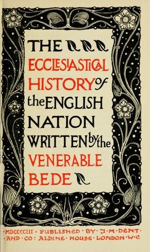 Historia Ecclesiastica Gentis Anglorum cover