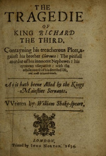 Richard III cover