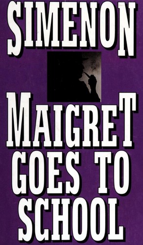 Maigret à l'école cover
