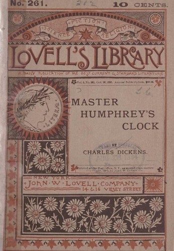 Master Humphrey's Clock cover