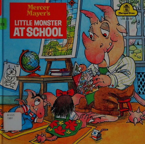 Little Monster at School cover